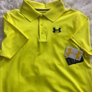 Under Armour dry-fit golf shirt